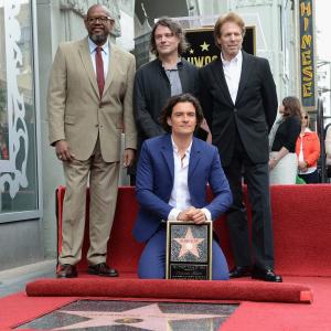 Jerry Bruckheimer, Forest Whitaker, Orlando Bloom and David Leveaux
