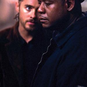 Still of Jared Leto and Forest Whitaker in Panikos kambarys 2002