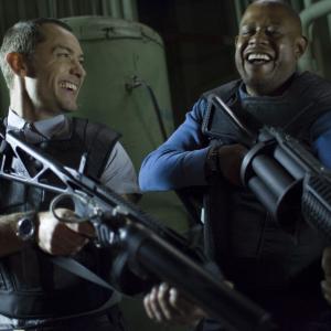 Still of Jude Law and Forest Whitaker in Repo Men 2010