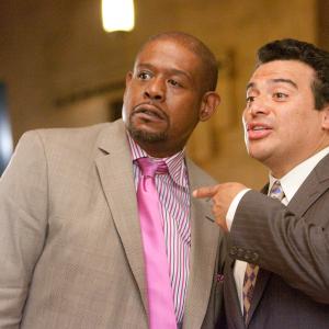 Still of Forest Whitaker and Carlos Mencia in Our Family Wedding (2010)