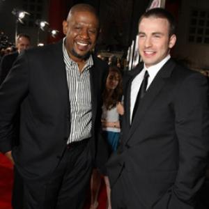 Forest Whitaker and Chris Evans at event of Street Kings (2008)