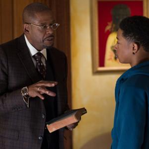 Still of Forest Whitaker and Jacob Latimore in Black Nativity (2013)