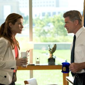 Still of Sandra Bullock and Treat Williams in Miss Congeniality 2: Armed and Fabulous (2005)