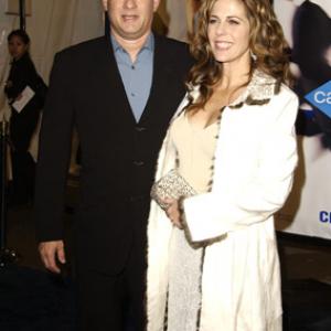 Tom Hanks and Rita Wilson at event of Pagauk, jei gali (2002)