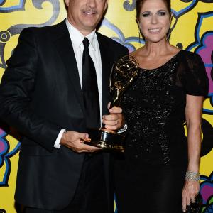 Tom Hanks and Rita Wilson at event of The 64th Primetime Emmy Awards 2012