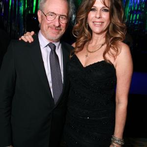 Steven Spielberg and Rita Wilson