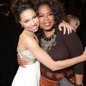 Oprah Winfrey and Jurnee SmollettBell at event of The Great Debaters 2007