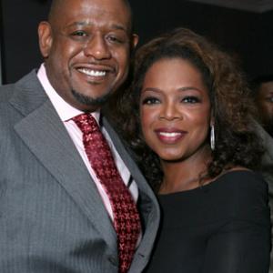 Forest Whitaker and Oprah Winfrey