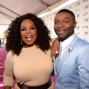 Oprah Winfrey and David Oyelowo at event of 30th Annual Film Independent Spirit Awards 2015