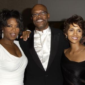 Samuel L. Jackson, Halle Berry and Oprah Winfrey