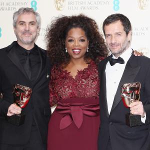 Oprah Winfrey, Alfonso Cuarón and David Heyman