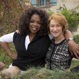 Helen Mirren and Oprah Winfrey in Simto zingsniu kelione (2014)