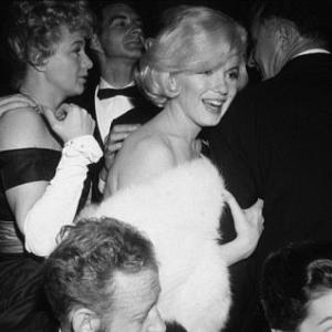 M. Monroe & Shelly Winters at the Golden Globe Awards. 1961 ©1978 David Sutton