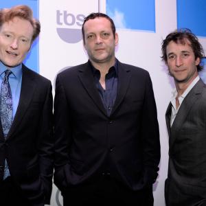 Vince Vaughn, Noah Wyle and Conan O'Brien