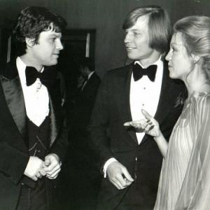 Ilya Salkind with Michael York and his wife Pat at the premiere of THE THREE MUSKETEERS 1973