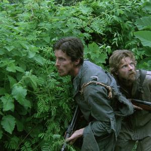 Still of Christian Bale and Steve Zahn in Rescue Dawn 2006