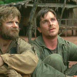 Still of Christian Bale and Steve Zahn in Rescue Dawn 2006