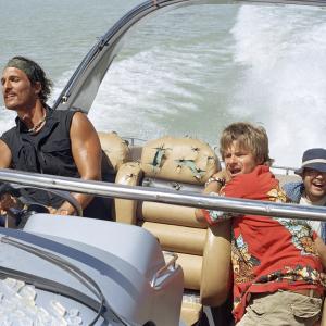 Still of Matthew McConaughey Steve Zahn and Rainn Wilson in Sahara 2005