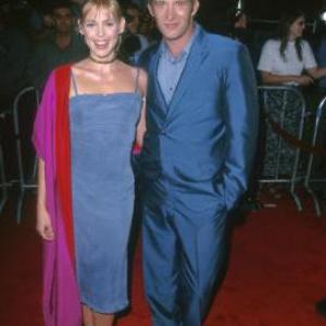 Olivia dAbo and Thomas Jane at event of Deep Blue Sea 1999