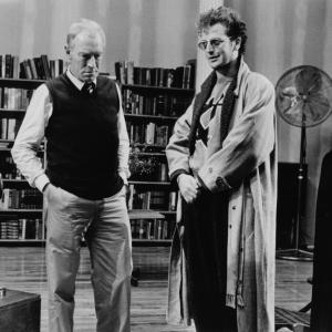 Still of Michael Caine Barbara Hershey Max von Sydow and Daniel Stern in Hannah and Her Sisters 1986