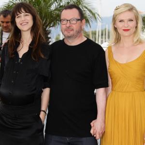 Kirsten Dunst, Charlotte Gainsbourg, Lars von Trier
