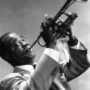 Louis Armstrong publicity photo for High Society 1956