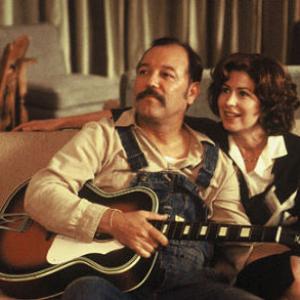 Still of Dana Delany and Rubén Blades in Spin (2003)