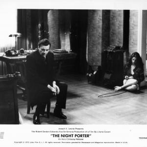Still of Dirk Bogarde in Il portiere di notte (1974)