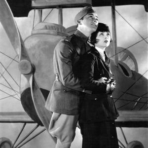 Still of Clara Bow and Charles Buddy Rogers in Wings 1927