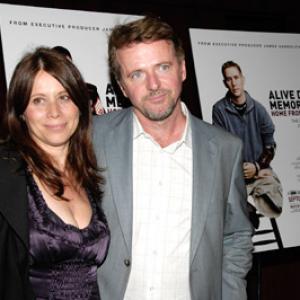 Aidan Quinn and Elizabeth Bracco at event of Alive Day Memories Home from Iraq 2007