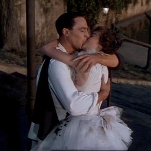 Still of Gene Kelly and Leslie Caron in An American in Paris 1951