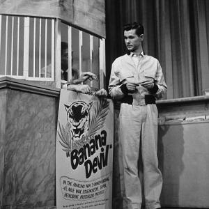 Johnny Carson in a Banana Devil routine 1953
