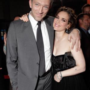 Winona Ryder and Vincent Cassel at event of Juodoji gulbe 2010