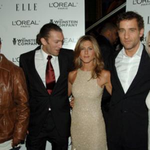 Jennifer Aniston, Vincent Cassel, Melissa George, Clive Owen and Xzibit at event of Derailed (2005)