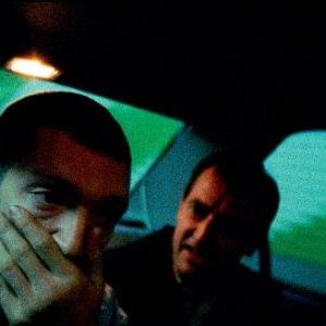Vincent Cassel as Marcus and Albert Dupontel as Pierre in the Gaspar No film IRREVERSIBLE