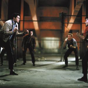 Still of Richard Beymer and George Chakiris in West Side Story 1961