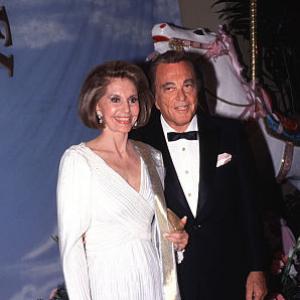 Cyd Charisse and Tony Martin at Carousel of Hope Charity Event October 1990
