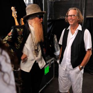 Eric Clapton and Billy Gibbons