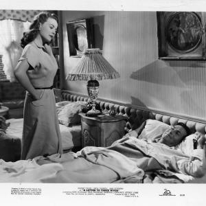Still of Jeanne Crain and Jeffrey Lynn in A Letter to Three Wives 1949