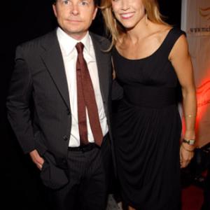 Michael J. Fox and Sheryl Crow