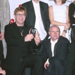 Phil Collins Sheryl Crow and Elton John