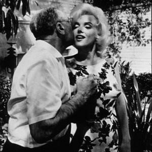 Somethings Got To Give M Monroe with director George Cukor 1962 20th Photo by James Mitchel