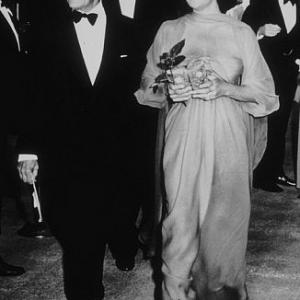 Elizabeth Taylor with George Cukor C. 1974