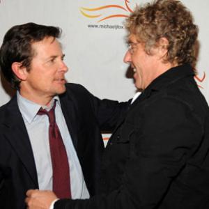 Michael J Fox and Roger Daltrey