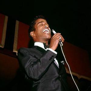 Sammy Davis Jr performing at Moulin Rouge c 1957