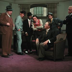 Still of Frank Sinatra, Bing Crosby, Dean Martin and Sammy Davis Jr. in Robin and the 7 Hoods (1964)