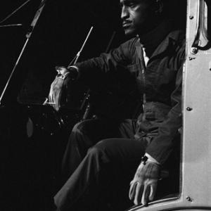 Sammy Davis Jr during the making of Oceans Eleven