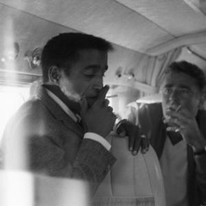 Sammy Davis Jr and Peter Lawford circa 1960