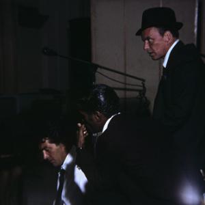 Dean Martin, Sammy Davis Jr. and Frank Sinatra