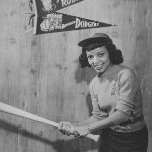 American actress Ruby Dee, who has been signed to play baseball player Jackie Robinson's wife Rae in the biopic 'The Jackie Robinson Story', 10th February 1950.